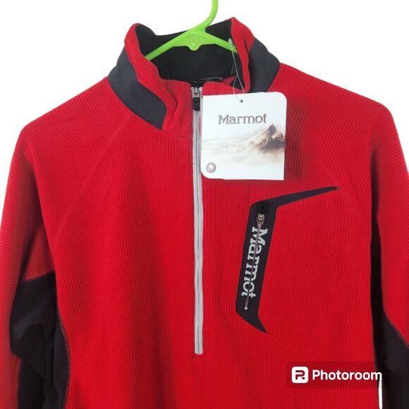 NEW Marmot Alpinist 1/2 Zip Long Sleeve Pullover Medium - Picture 3 of 8